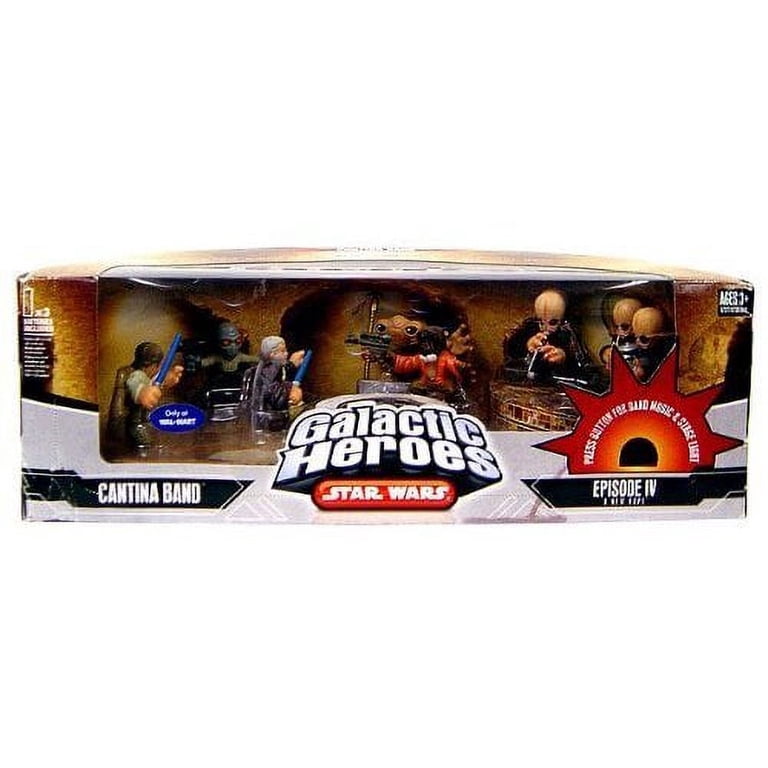 Star Wars Galactic Heroes Deluxe Cinema Scene Mini Figure Multi