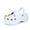 White, variant on Women's Platform Clogs Hight Heels Mules Breathable Beach Sandals Slippers Lightweight Slip On Garden Shoes
