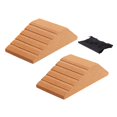 thumbnail image 4 of funtasica Cork Squat Wedge Block Durable Trainer for Pilates Yoga Heel Elevated Squats 2pcs with bag, 4 of 8