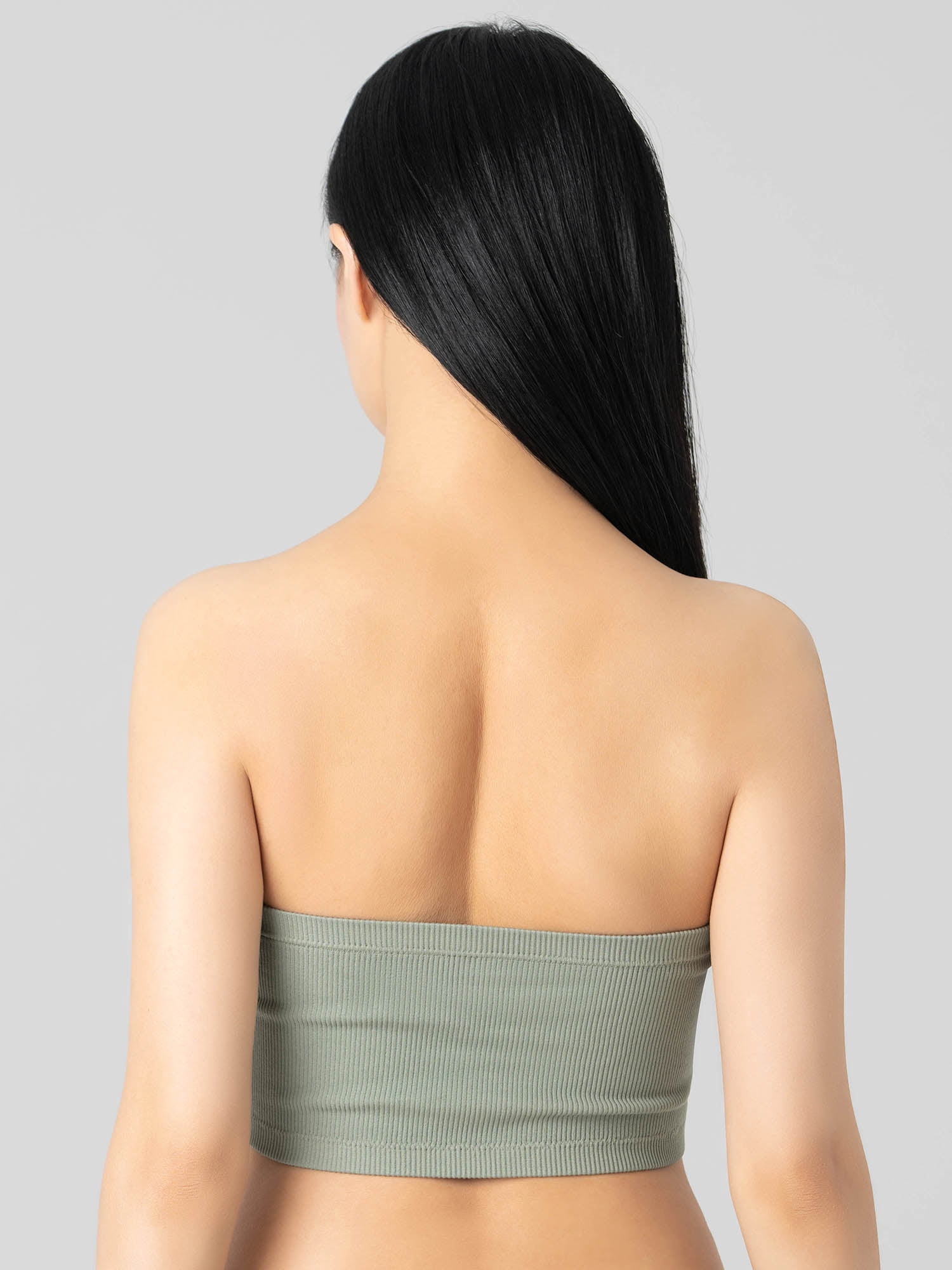 No Boundaries Women's Seamless Bandeau Bra, Sizes XS-XXXL