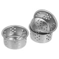 thumbnail image 2 of ColoMX 3 piezas colador de fregadero de cocina con mango fregadero de acero inoxidable tapón de eliminación de basura cesta de malla colador de cesta de fregadero de cocina para fregaderos de cocina, 2 of 8