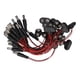 thumbnail image 3 of Batería Clip Conector Cable T-Tipo 9V Batería Hebilla Conector Plástico Faux Leather Shell Para Instrumentos Lámpara Tiras Multímetros Experimento,20 Unids 9V Yuarrent TO004060-00, 3 of 7