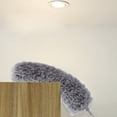thumbnail image 4 of Lightweight Duster for High Areas, Stainless Steel Extension Pole with Adjustable Telescopic Reach, Bendable Dusting Head for Ceiling Fan Cleaning, Microfiber Duster Head for, 4 of 5