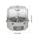 thumbnail image 3 of Gumesh Rotating Rice Storage Container - 6-Compartment Airtight Rice Dispenser with Insect-Proof Seal, 3 of 6