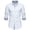 White, variant on WREESH Men's Trendy Dress Button Down Shirts Casual Patchwork Long Sleeve with Turn-Down Collar, Striped and Triangular Collar Color Blocking for a Stylish Statement Black