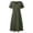 Army Green, variant on Hontri Women's Casual Dress, Womens Dress Summer Long Dresses with Pockets Sky Blue L