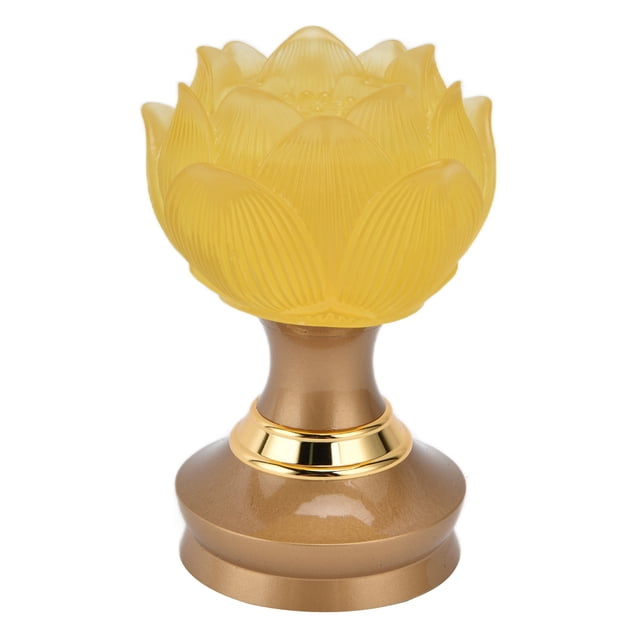 Lamp, Buddha Lamp 2Set With Alloy Base For Buddha Lighting For Meditation For Home US Plug 100-240V