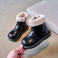 thumbnail image 1 of Children's Boots, Cotton Shoes, Solid Color Soft Soled Short Boots, 1 of 5