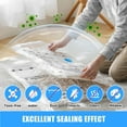 thumbnail image 5 of Cubepoint 25 Pack Space Bags Vacuum Storage Bags,Space Saver Seal Bags for Travel,Save Space for Clothing, Quilts, Pillows, Comforters Storage, 5 of 11