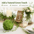 thumbnail image 5 of Leaf Ribbon Artificial Vines Leaves String Trim Ribbon Wild Jungle Botanical Greenery for Party Wedding Home Wreaths DIY Craft 265 Ft, 5 of 7