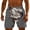 #439-Dark Gray, variant on Men's Funny Animal Print Beach Shorts Novelty Drawstring Swim Trunks with Hidden Pocket Quick Dry Summer Bottoms Gifts for Father