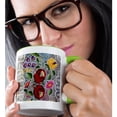 thumbnail image 2 of 3drose, Hungary, Budapest, Craft, Lace, Craft - Eu13 Cmi0551 - Cindy Miller Hopkins, 11oz Two-tone Green Mug, 2 of 6