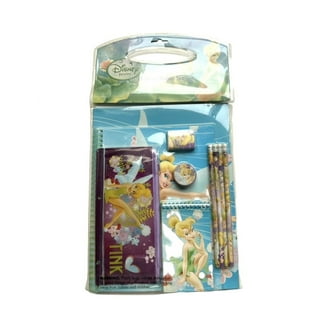 7pk Disney Fairies Tinkerbell Notepad Calculator Stationery Set