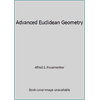 Advanced Euclidean Geometry : Excursions for Secondary Teachers and Students, Used [Paperback]