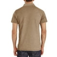 thumbnail image 2 of MAWCLOS T-Shirts pour Hommes Polo à Boutons Col à Revers Hauts d'Été Décontractés Plage Manches Courtes Blouse Kaki 2TG, 2 of 5