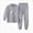 A4-Grey, variant on Kids Long Sleeve 2-Piece Pajama Set with Cartoon Print,Soft Sleepwear for Toddlers 6-7 Years