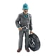 thumbnail image 2 of Figura modelo de personas pequeñas, juguete para juego de imitación, coleccionables, diseño de paisaje, ornamento en miniatura, artesanía pintada a Reparador, 2 of 9