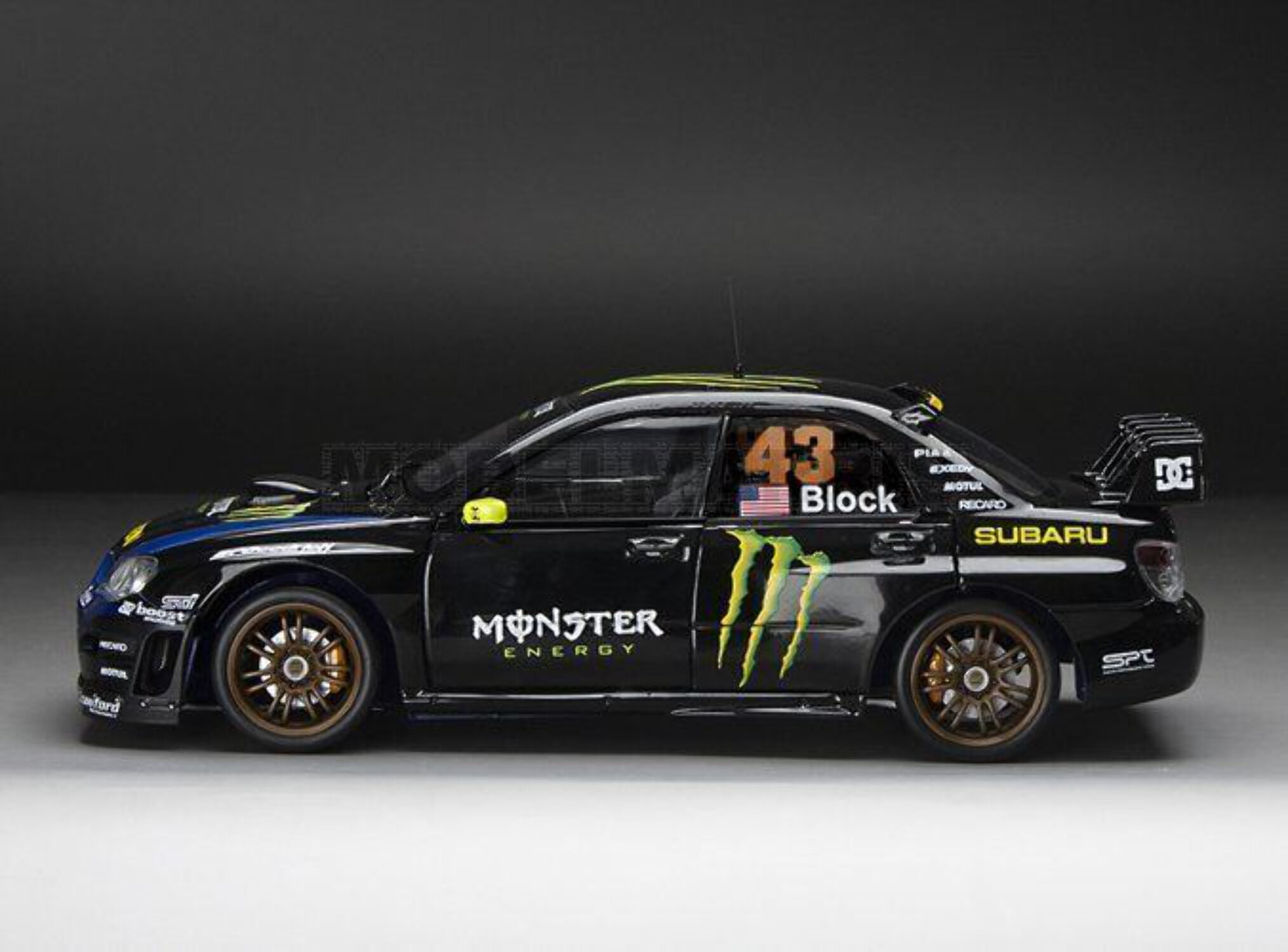 BSCスバル WRX STI WRC06 Ken Block #43 Sun Star Subaru Impreza WRC06 Ken Block Gymkhana 2008 1:18