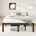 thumbnail image 6 of Merrland 14" Full Size Metal Platform Bed Frame with Under-bed Storage, Heavy-duty, No Box Spring Needed, Easy Assembly, Black, 6 of 9