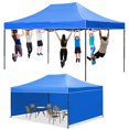 thumbnail image 4 of HONMEET Tienda plegable: 4,4 x 3,1 m, con 3 paredes laterales - Toldo parasol para exteriores, ideal para acampar, fiestas en la playa y eventos., 4 of 6