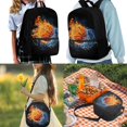 thumbnail image 2 of Jeiento Basketball Boys Backpack and Lunch Box Set Primary School Bag with Lunch Bag Pencil Case 3 IN 1 Set Preschool Students Bookbag Schoolbag for Kids Girls, 2 of 7