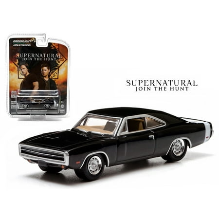 - Supernatural (TV Series 2005-Current) 1970 Dodge Charger (Episode 7.17) 1/64 Diecast Car Model by Greenlight