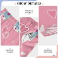thumbnail image 6 of FORMRS Kids Pajama Pants with Pockets Size 6-8Y Boys Lounge Sleep Bottoms, Love Connection, 6 of 8
