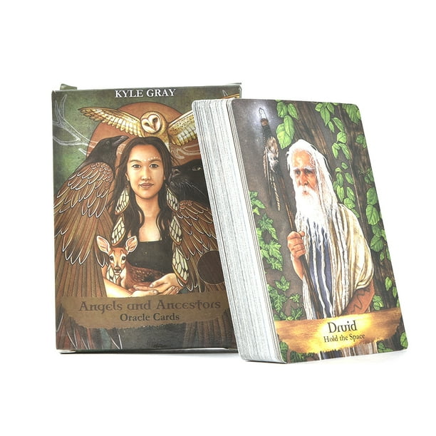 55 Sheets Angels And Ancestors Oracle Cards Board Game Tarot Card - Walmart.com - Walmart.com