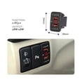 thumbnail image 2 of compatible 36W Car Charger Dual USB Fast Charge Car Supplies Red Light_Perfect Gift, 2 of 5