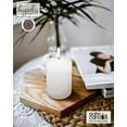 thumbnail image 4 of Hyoola 2 x 4 White Unscented European Made Pillar Candles, Dripless Paraffin Wax with Smokeless Cotton Wicks, 4-Pack, 4 of 5