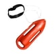thumbnail image 4 of Boya de natación portátil, gran flotabilidad, flotador, boya de natación para supervivencia de esnórquel naranja Macarena lata de natación, 4 of 8