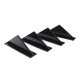thumbnail image 4 of Spoiler Lips Divisor de parachoques trasero de coche Universal Difusor de canard Apto para 300 Accesorios antichoque Difusor de labios de - Negro sin doblar Macarena Divisor de labios de spoiler, 4 of 8
