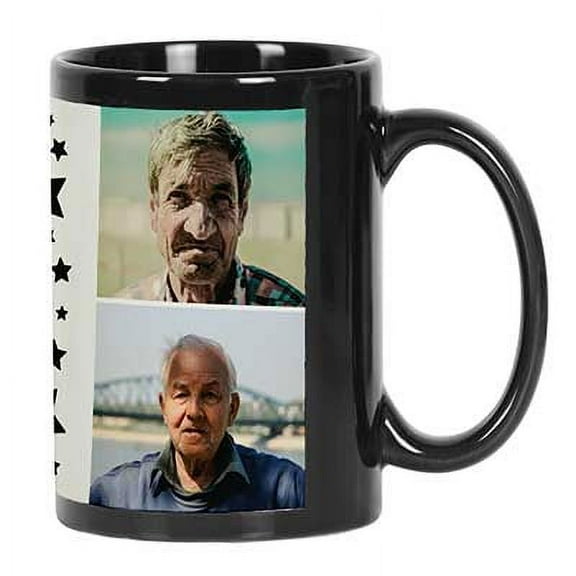 Printtoo PersonalizedPhotoCollage CoffeeMugBest Uncle In The Galaxy Custom Picture Ceramic CupDishwasher & Microwave Safe- 11 Oz -Black