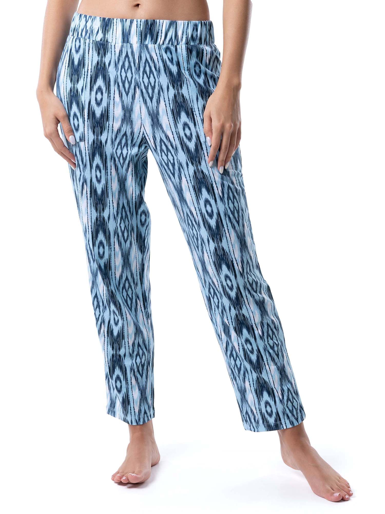 Wrangler Women's Short Sleeve Cotton Blend Pajama Set, Sizes S-4X