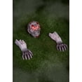 thumbnail image 4 of Zombie Tête et Mains avec Décoration Lumineuse, 4 of 6
