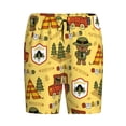 thumbnail image 6 of Daiia Forest Guard Mens Woven Stretch Pajama Short,Short Pajama Pants-XX-Large, 6 of 7