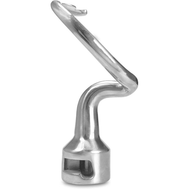 Gancho para masa Gancho para masa para utensilios de cocina, acero inoxidable K45DH 4.5/5QT Reemplazo para accesorios de utensilios de cocina, Mezclador vertical para accesorios de utensilios de cocin