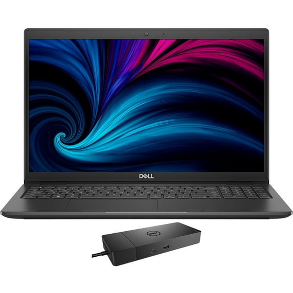 Dell Latitude 3520 15 7FK9C Home/Business Laptop (Intel i5-1135G7 4-Core, 15.6in 60Hz Full HD (1920x1080), Intel Iris Xe, 8GB RAM, 256GB SSD, Win 10 Pro) with WD19S 180W Dock