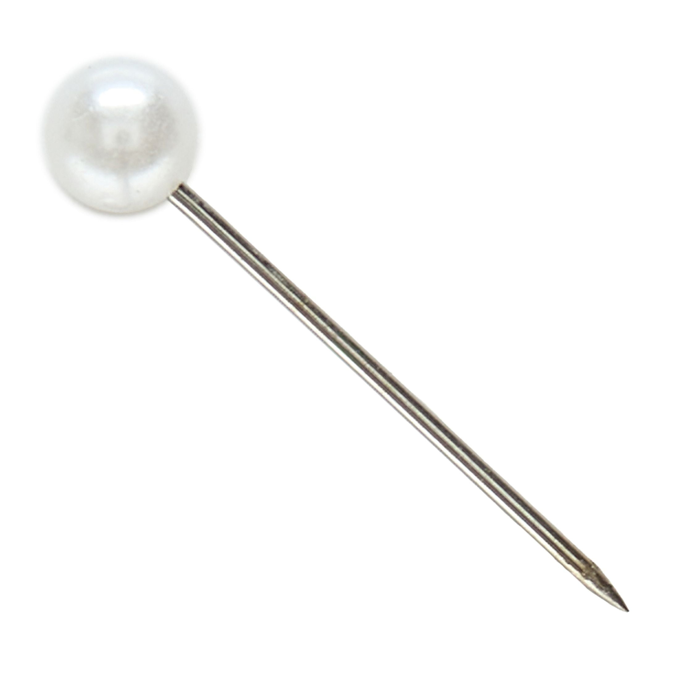 (4 pack) Hello Hobby Petite Straight Pins, White, 3/4", 150 Pieces