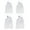 White/4 Pcs, variant on 2 Pcs Fine Mesh Filter Bags for Leaf Vacuum Pool Cleaners, 8" x 13" Replacement Net Bags, Locking Cord, Holds Leaves, Debris, Universal, Leaf Terminator