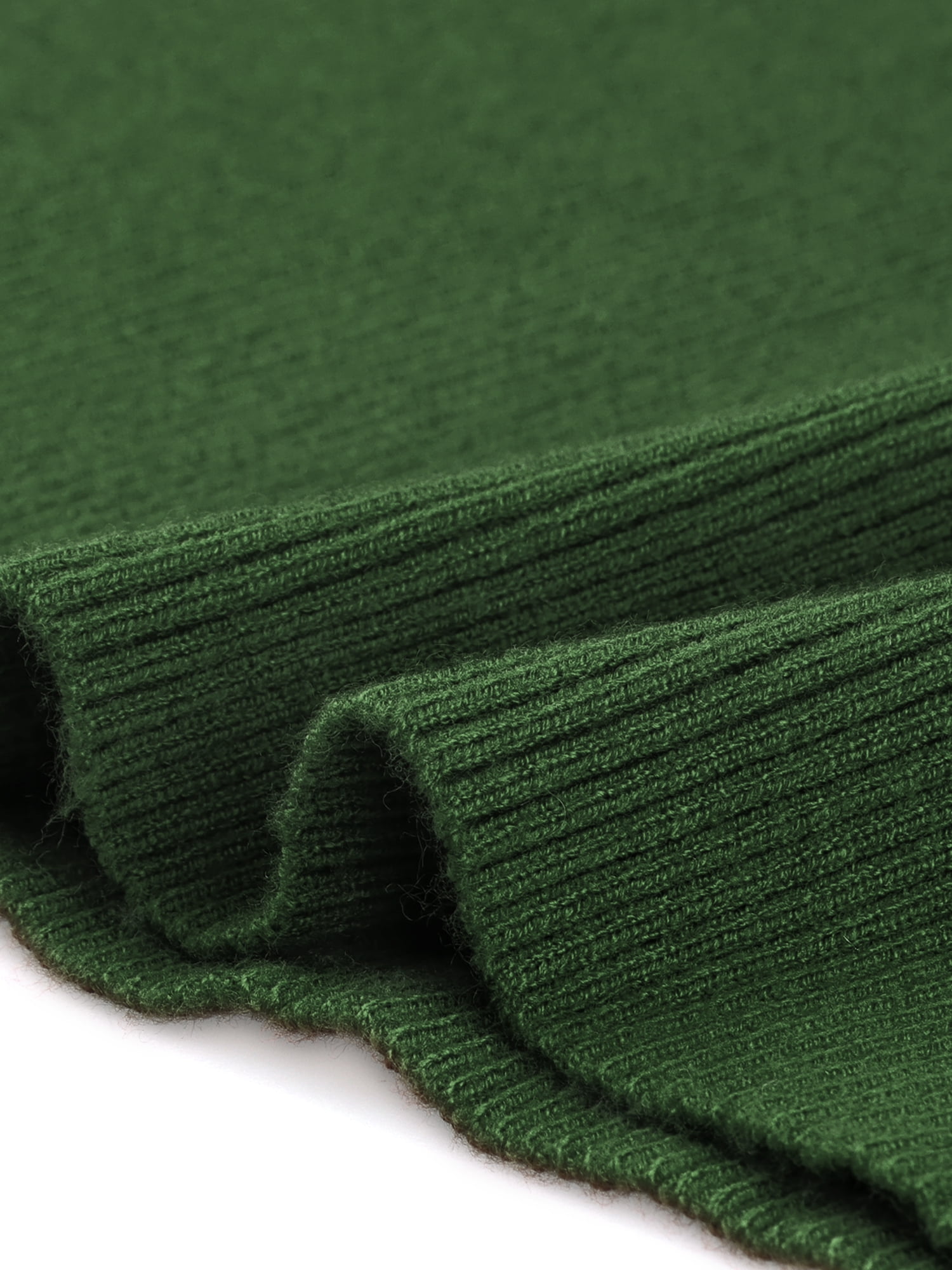 DARING DIVA Slim Fit Ribbed Knit Bodycon Sweater Dress S Green