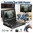 thumbnail image 4 of 7.8 Inch 16:9 Widescreen 270° Rotatable LCD Screen Home Car TV DVD Player Portable VCD MP3 Viewer With Game Function ,Swivel Screen, 4 of 5