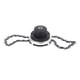 thumbnail image 1 of EeaseMX Cabezal de corte 12031B con cadena en espiral para desbrozadora de césped de jardín, mejorado con cadena para cortacésped (negro), 1 of 7