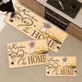 thumbnail image 6 of CCTFS Warm kitchen love Fall Kitchen Rugs Non Skid Washable Area Carpet [Made in USA], Multi - 3 Pcs 16''*24''/20''*32''/47''*18'', 6 of 10