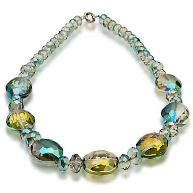 Alexander Kalifano RED-NVG-CT Collier en Verre de Vienne - Cristal Tabac