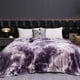 thumbnail image 1 of Manta polar suave a rayas de 198 x 180 cm | Manta de poliéster súper suave, cálida y ligera | Manta acogedora para sofá cama, sala de estar y dormitorio | Resistente y lavable a máquina, 1 of 6
