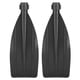 thumbnail image 1 of Accesorios de repuesto para remo de hoja, hoja de remo, canoa, Kayak duradero, color negro, 1 par, 1 of 10