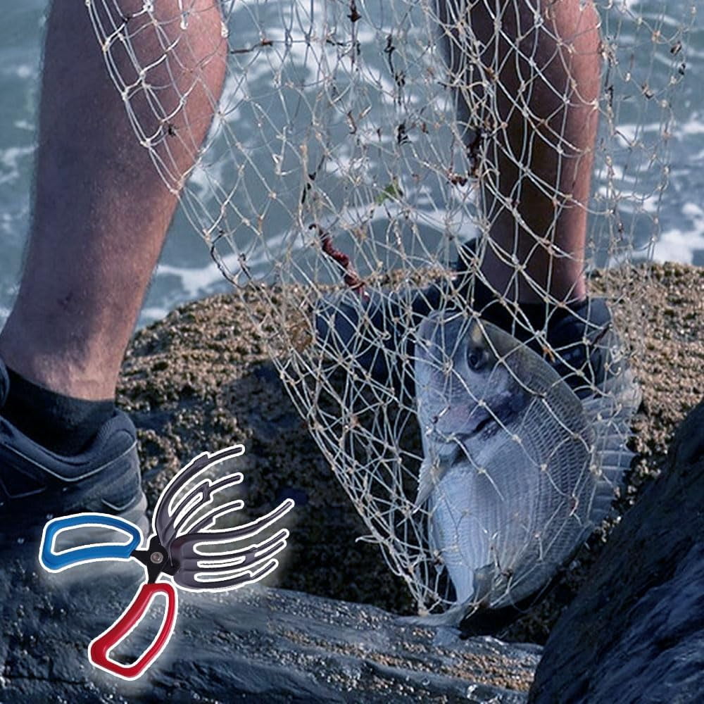 3 Claw Fish Gripper, Fishing Pliers Gripper Metal Fish Control Clamp Claw, Claw Fish Gripper Fish Pliers Fish Grabber Fish Grip Tackle Tool Control Forceps Fishing Accessories