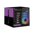 thumbnail image 1 of Kit de 3 Ventiladores Xzeal XZ1100 ARGB 120mm Control Remoto, 1 of 2