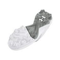 thumbnail image 3 of Under Armour Youth Glyde Rubber Molded Softball Cleats White | White Size 2.5 Medium, 3 of 5